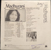 Madhurani - Madhurani Sings Ghalib And Others (Vinyl)